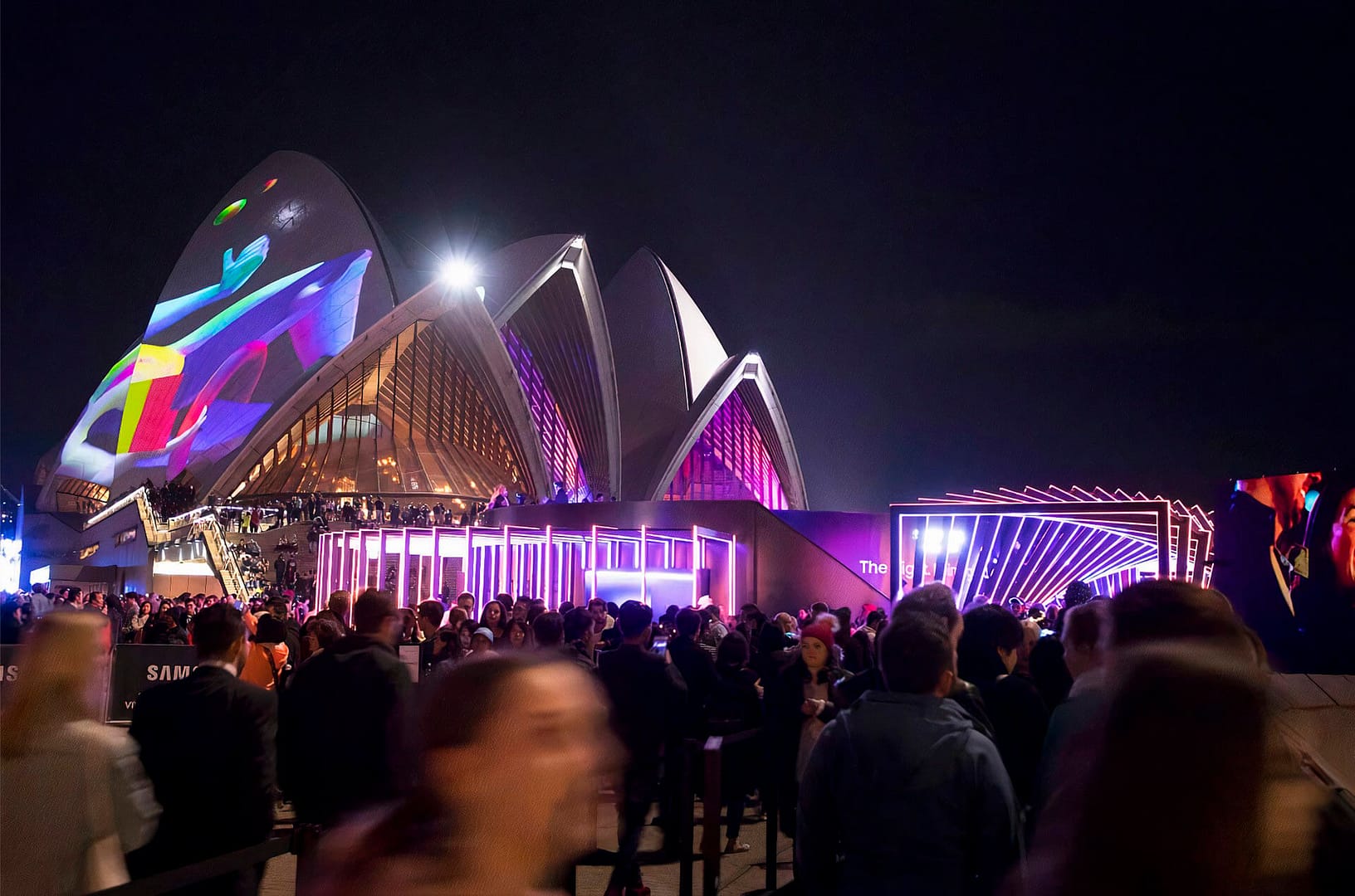 Samsung Vivid festival sydney