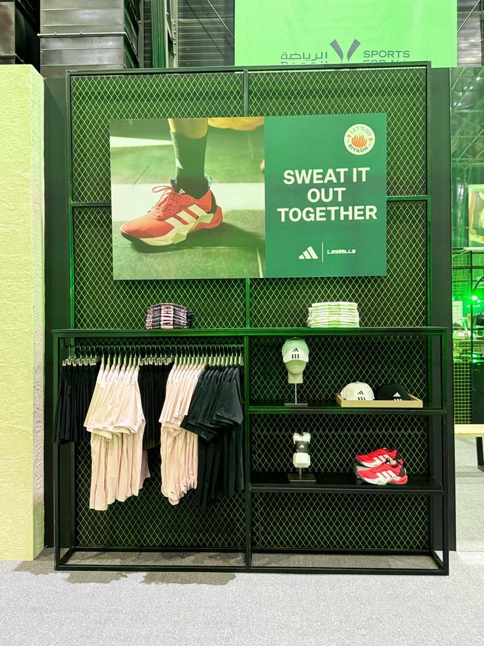 Lesmills stand